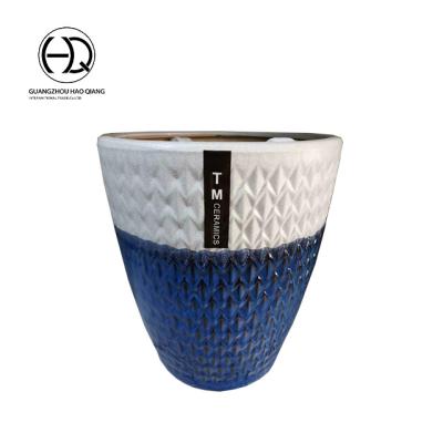 China Modern Rectangle Ceramic Planters Nordic Designer Flower Pors Concrete for sale