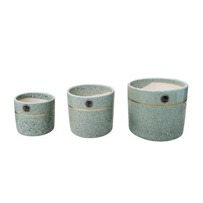 China Modern Ceramic Fiberglass Concrete Flower Green Plant Pot Molds Home Suitable For Sale for sale