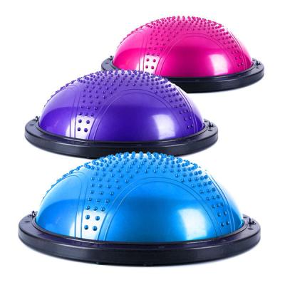 China Gym Sport Wholesale PVC Yoga Ball Balance Ball/Half Dedicated Yoga Sport For Fitness Ball for sale