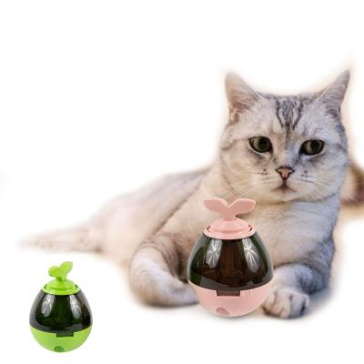 China Viable Hot Selling Permeable ABS Pet Tumbler Food Permeable Ball Food Training Cat Toys for sale