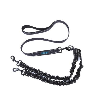 China Hot Selling Dogs Pet Traction Rope One Double Double Headed Hobble Two Traction Rope for sale