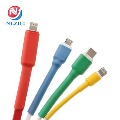 China LOW VOLTAGE Colorful Insulation Dual Sleeve Tubing Wall Wrap Cable Heat Shrink Sleeving Tube for sale