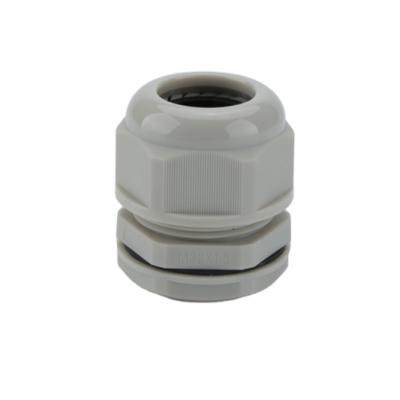 China Nylon CE Approved Metric / PG Nylon Cable Glands Natural Color Cable Connector for sale