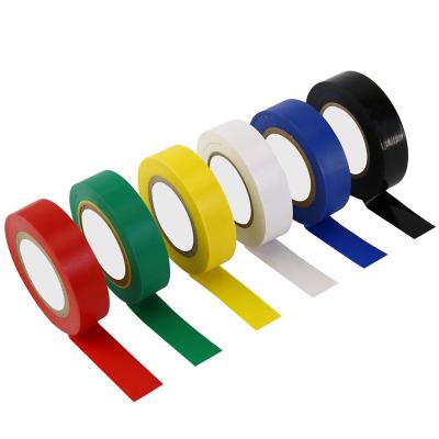 China Eco-freiendly PVC Tape Jumbo Roll High Temperature Colorful Waterproof Electrical Insulation Tape for sale