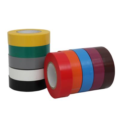 China Price Custom Logo High Temperature Electric Adhesive Insulation Tape Manufacturer Anti-UV Colored Insulation Tape for sale