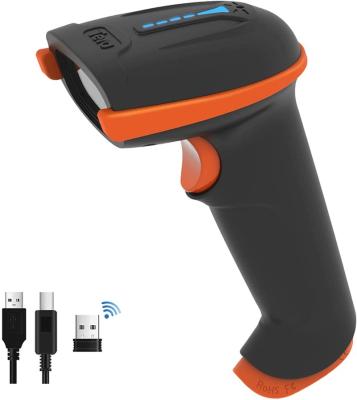 China Tera Barcode Scanner D5100 1D 2D Cable USB Handheld Barcode Reader and 2.4G Wireless Barcode Scanner 30-1000mm for sale