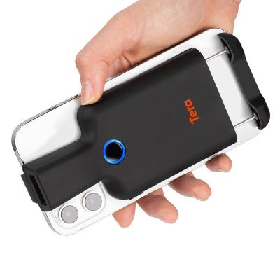 China Tera Blue Tooth Barcode Scanner Wireless Portable Clip 1D 2D QR Back Scanner with Blue Tooth Scanning Tera-0012 30-1000mm for sale