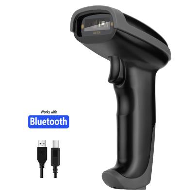 China Tera Pro Barcode Scanner Wireless 1D Laser [Extreme Imaging] Compatible with Tooth&USB Wired Sensor Auto Scan 30-1000mm Blue for sale