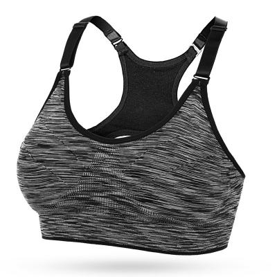 China Wholesale Breathable Crop Top Workout Sports Bra Ladies Fitness Gym Yoga Running Sports Bra for sale