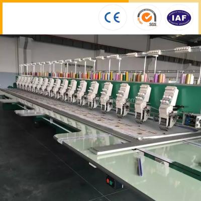 China CHUANGJIA Flat Embroidery Machine 618 8600*2100mm for sale