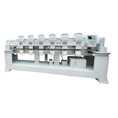 China Garment Shops CHUANGJIA Tubular Embroidery Machine 6 Heads for sale