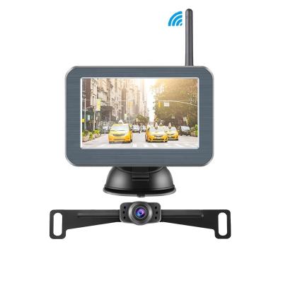 China All Car Baby Mirror Monitor 5 Inch HD /Digital Night Vision Analog Car Mirror Show TFT LCD Reverse Car Cam Monitored for sale