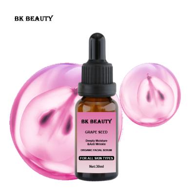 China Custom Natural Organic Grape Seed Vitamin C Anti Aging Serum Vegan ODM Skin Revitalizer Anti Aging Serum for sale