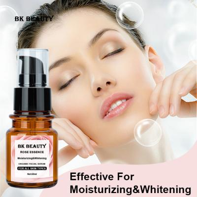 China Factory Wholesale High Quality Natural Vegan Rose Vitamin C 30 Organic Whitening Serum Skin Revitalizer for sale