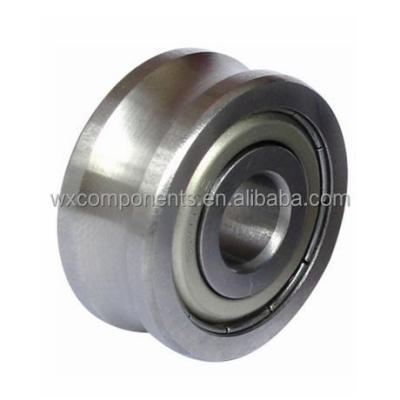 China Chrome Steel R5201-10 ZZ Bearings 10 Mm DW X12 Mm ID U Groove Roller Bearing R5201-10ZZ for sale