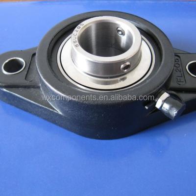 China UCFLPL205 Thermoplastic Thermoplastic Bearings 2 Two Bolt Flange Bearing Units for sale