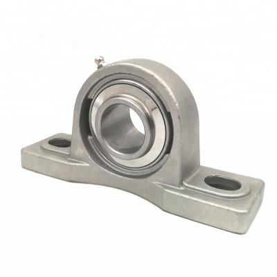 China 304 Stainless Steel SUCP206-20 SSUCP206-20 1 Bolt 2 1/4 Hole Stainless Steel Mounted Pillow Block Supporting Unit for sale