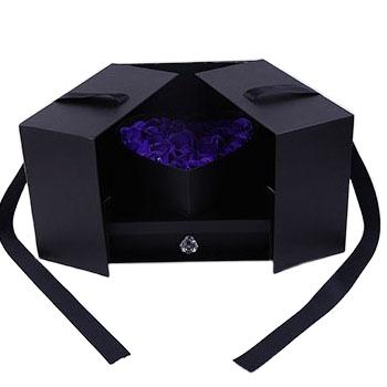 China Luxury Birthday Valentine Gift Box cube magic gift box 2021 new design with good quality Valentine's Day heart-shaped gift box magic cube gift box for sale