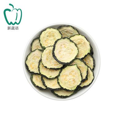 China China Dry Dehydrated Vegetable Factory Direct Wholesale Dehydrated Summer Squash, Air Dried Zucchini Cross Cut For Instant Soups for sale