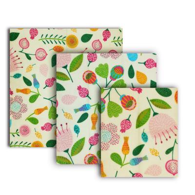 China Reusable Beeswax Food Wraps Sustainable Products, Organic Wax Wrap, Eco-Friendly Bees Wraps, Organizatio Custom for sale