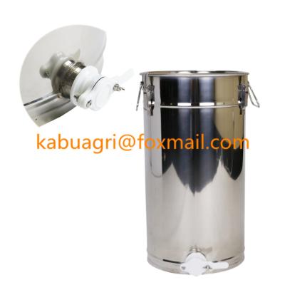 China Honey 25/50/100/200/400kg Food Grade 304 Stainless Steel Honey Storage Tank for sale