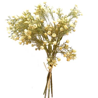 China Fabric Valentine's Day Artificial Flower Gypsophila Bouquet Plant Gypsophila Filler Throw Bouquet Home Decorative Flower for sale