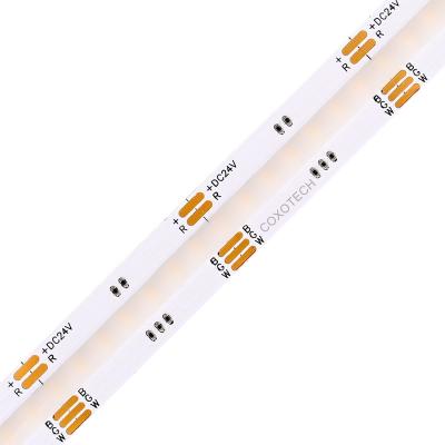 China Theme Park A5000 896led RGBW 12mm wide cob led strip light for sale