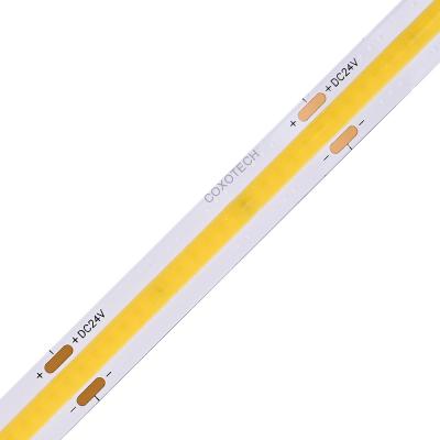 China Hotel AL5000 360led R90 10mm wide cob led strip light for sale