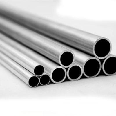 중국 6061 6063 Aluminium Round Tube Pipe Extruded Silver / Black Color 판매용