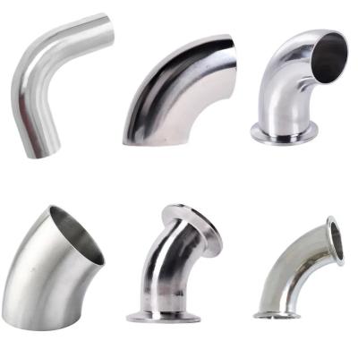 Κίνα ASTM B16.9 standard elbow stainless steel elbow stainless steel elbow 1.5in 90 degree προς πώληση