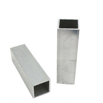 China Brushed Decorative Aluminum Square Tube 6063-T5 6061-T6  2mm 3mm for sale