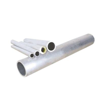 China Round Tube Aluminum Extrusion Silver 6063-T5 Aluminum Airfoil Extrusion for sale