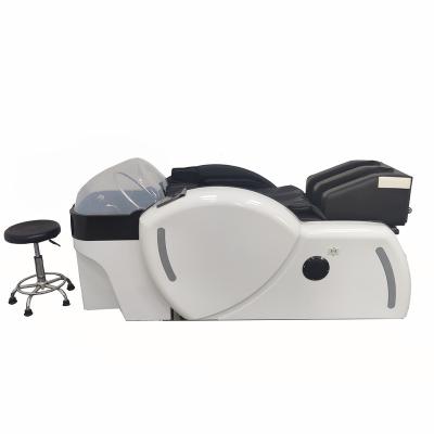 China Modern Factory Cheap Price Salon/Beauty Room Products High End Shampoo Massage Bed Spa Therapy Hair Dryer With Chair For Salon for sale