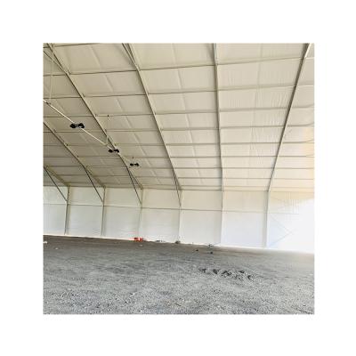 China New Outdoor Warehouse Tent Exquisite Large Rain Proof Performance Tent Warehouse Steel Structure For Outdoor Supplies for sale