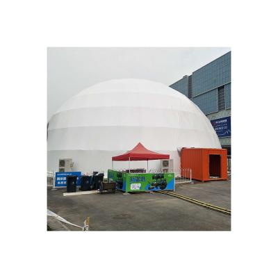 China Rain Proof Factory Price Outdoor Herringbone Tent Circular Fire Proof Spherical Tent for sale