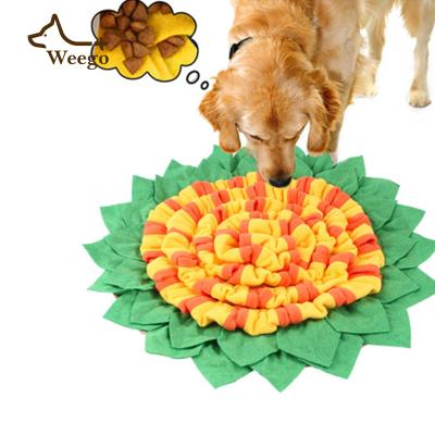 China New Arrivals Viable Pet Anti-Clog Slow Sniffing Mat Weego Training Pads Reusable Training Pads Food Training Pads for sale