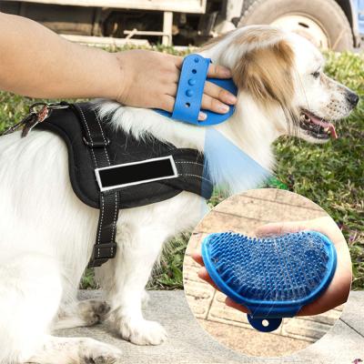 China Weego Sustainable Tending Products 2021 New Arrivals Pet Pet Grooming Bathing Brush Cleaning Dog Cat Hair Brush for sale