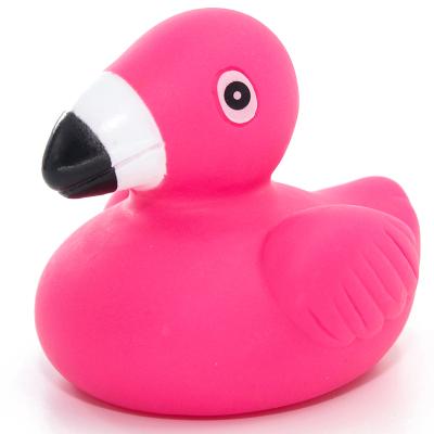 China Bath Toy Plastic Pvc Floating Animal Bathtub Toys Cute Light Up Bath Toy For Toddlers Baby Shower Flamingo for sale