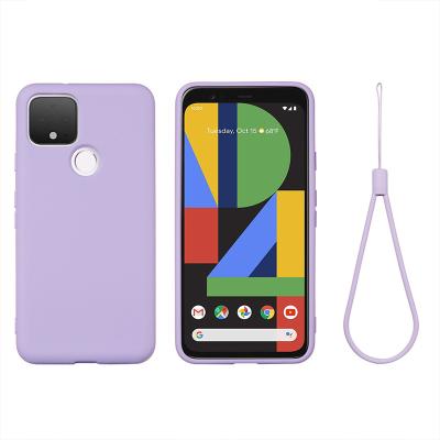 China Anti-drop For Google Pixel 5A 5G Silicon Mobile Phone Accessories, Liquid Silicone For For Google Pixel 5A 6 Pro Pixel6 5g for sale