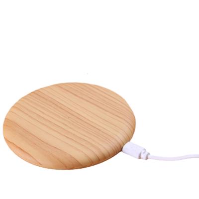 China WOODY Bamboo Wood 10W Mobile Phone Fast Wireless Charger For iPhone 11/11 Pro/11 Pro Wireless Charger Wood for sale