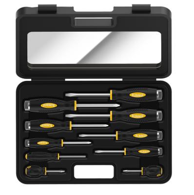 China Repair 10 PCS Screwdriver Set With S2 Impact Shaft Square Shaft for sale