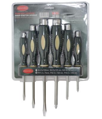 China Repair 6 PCS Screwdriver Set With Impact CRV Shaft Square Shaft for sale