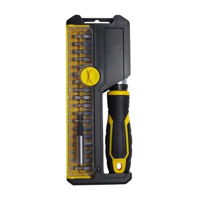 China 21-In-1 Multi Functional Screwdriver Set With Ratchet Handle Tool Kit With Bit for sale