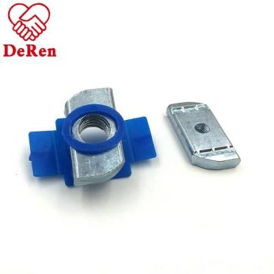 China Heavy Industry Plastic Blue Wing Nut For Solar Channel Strut Channel for sale