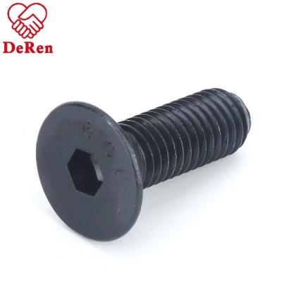 China Hexagon Flat Socket Countersunk/Flat Head Screw DIN7991 for sale