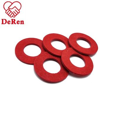 China Heavy Industry HQ Red Insulation / Seal / Vulcanized Fiber Paper Gasket for sale