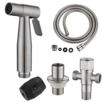 China Pull-Out Type 304 Stainless Steel Spray Gun Sink Sink Water Jet Rinser Contemporary Sink High Pressure Spout for sale