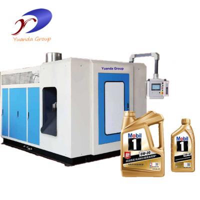 China High Quality Bottle Motor Petroleum And Lubricating Oil Plastic Can Bottling Machine Double Station Automatic Blow Molding Machine for sale