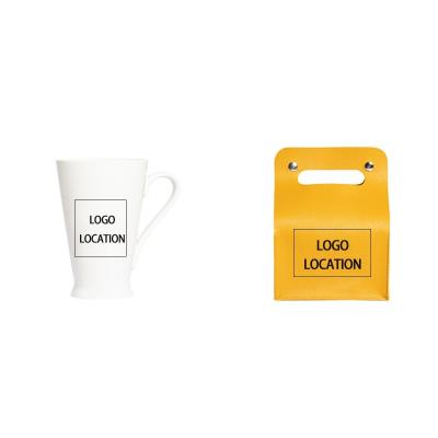 China Viable Custom Printed Mug With Logo Printed Porcelain Mug Gift Box Ceramic White Promotional Gift Coffee Mug for sale