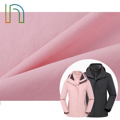 China 110Gsm Waterproof High Quality 100% Polyester Plain Taslon T400 Polyester Fabric For Wind Coat for sale